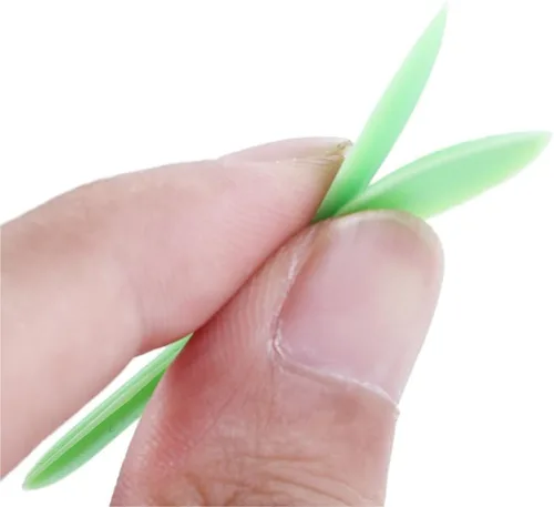 Vista 6 de Vctitil 9 marcapáginas de brotes de silicona con brotes de hierba, marcapáginas verdes, marcadores de libros, decoración de regalos para amantes