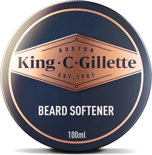 Vista 9 de King C. Gillette Bálsamo Suave para Barba, Acondicionamiento Profundo con Mantequilla de Cacao, Aceite de Argán y Mantequilla de Karité