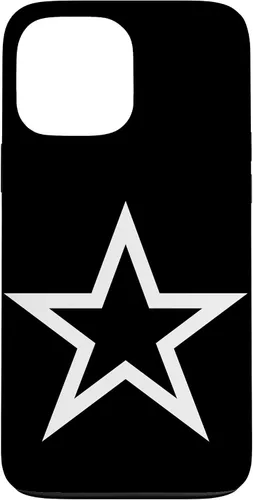 Vista 24 de Y2K Aesthetic Star - Carcasa para iPhone 17, diseño de estrella y negro