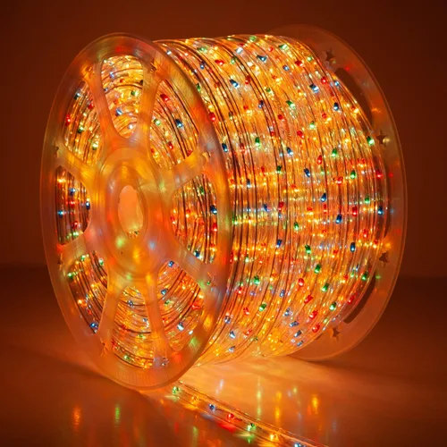 Vista 9 de Wintergreen Lighting Kit de luces de cuerda de 18 pies con 216 bombillas de luz incandescente resistente, luces de cuerda de 120V ETL para Verde