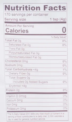 Vista 4 de Z SWEET Edulcorante natural sin calorías, granulado de 24 onzas, sin OMG, sin gluten, sin impacto glucémico, alternativa al azúcar de eritritol