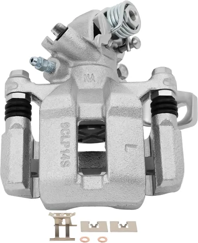Vista 25 de SCITOO 18B5055 18B5054 Conjunto de pinzas de freno de disco con soporte para Chrysler Aspen 07-09, para Dodge Dakota/para Durango, para Dodge Ram