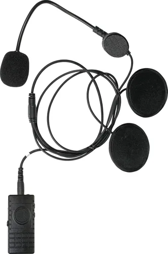Vista 10 de PRYMEBLU® BTH-300-MAX es un micrófono de solapa Bluetooth multifuncional para radios bidireccionales, teléfonos celulares y tabletas