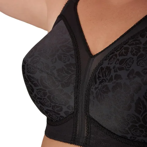 Vista 3 de Playtex 18 Hour Brasier sin varillas, de cobertura completa y tirantes cómodos para mujer, paquete múltiple