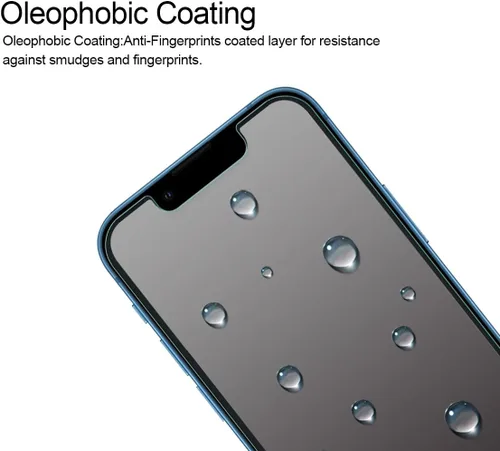 Vista 5 de Supershieldz (2 unidades) Diseñado para iPhone 13 Mini (5.4 pulgadas) + lente de cámara [vidrio templado], protector de pantalla, antiarañazos, sin