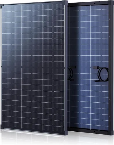 Vista 8 de Panel solar bifacial de 240 W, 2 unidades, 120 W, tipo N 16 BB, anti-sombra