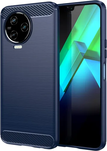 Vista 9 de Generic Cubierta De TPU Para Infinix Note 12 Pro 4G, Fibra De Carbono Flexible Slim Fit Soft Shell Lindo Caso Trasero Bumper Funda Protectora De