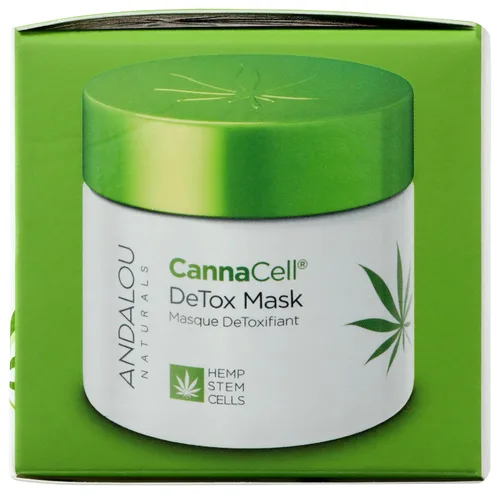 Vista 7 de Andalou Naturals Máscara CannaCell D.Tox, 1.7 onzas