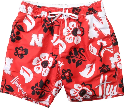 Vista 11 de Wes and Willy NCAA Traje de baño floral para hombre