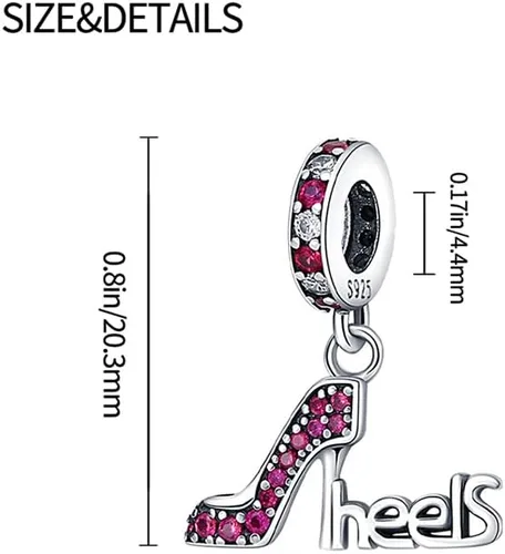 Vista 2 de LONGLUCK 925 Sterling Silver Charms for Bracelets and Necklaces Headphone Music Beads Gold Gerbera Charms Sparkle brightly Jewelry Gift for Women