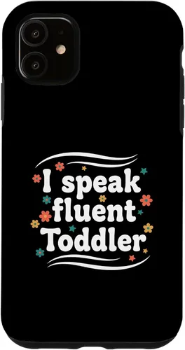 Vista 8 de Parent I Speak Fluent Toddler Funny Parent Saying Case for iPhone 16