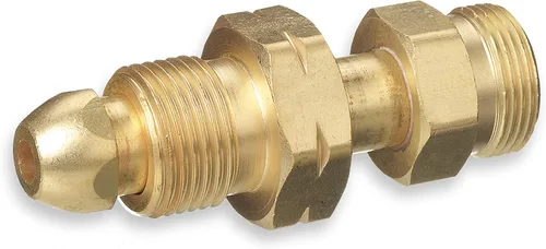 Vista 14 de SÜA - Adaptador de Acetileno - CGA-200 (Tamaño Cilindro MC) a CGA-300 (Regulador Comercial)