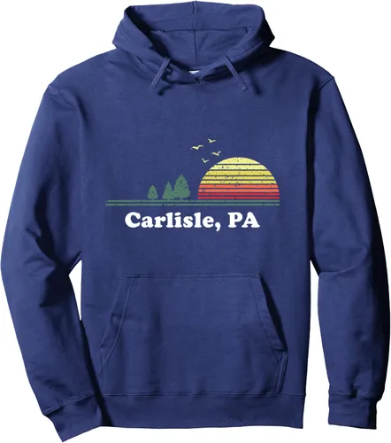 Vista 6 de Sudadera con capucha de estilo vintage de Carlisle, Pennsylvania