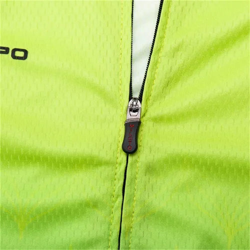 Vista 5 de Conjunto de jersey de ciclismo para mujer, pantalones cortos con peto, ropa de bicicleta de verano