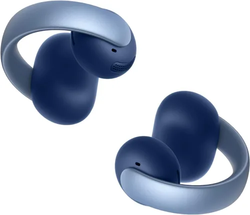 Vista 10 de Soundcore AeroClip de Anker, Auriculares de oído abierto, Auriculares de clip, Comodidad adaptativa, Llamadas claras con 4 micrófonos y AI, Ajuste