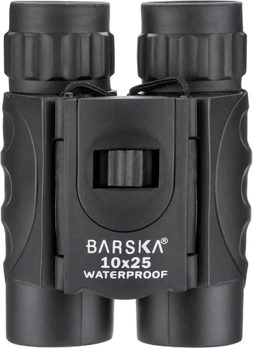 Vista 7 de Barska Blueline 10x25 Impermeable Ligero Compacto Binocualrs Negro
