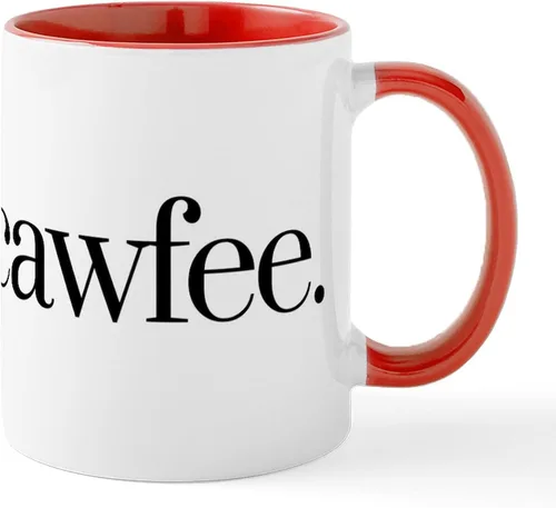 Vista 21 de CafePress Cawfee - Taza de café de cerámica (11.0 fl oz)