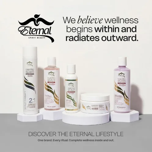 Vista 8 de Eternal Spirit Hair Pro - Paquete de champú y acondicionador, 16 onzas líquidas cada uno, edición especial, juego hidratante para el cuidado