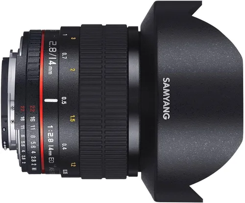 Vista 2 de Samyang Lente F2.8 de 0.551 in para conexión