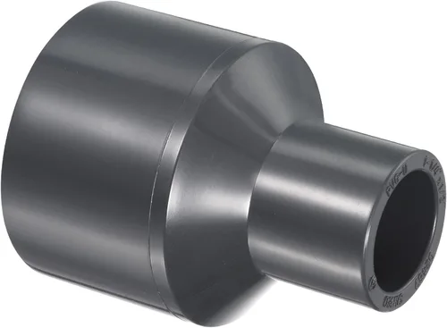 Vista 20 de PATIKIL UPVC Reductor de tubería de montaje de 1-1/2 "x 1" Socket Schedule 80, conector adaptador de acoplamiento recto, gris