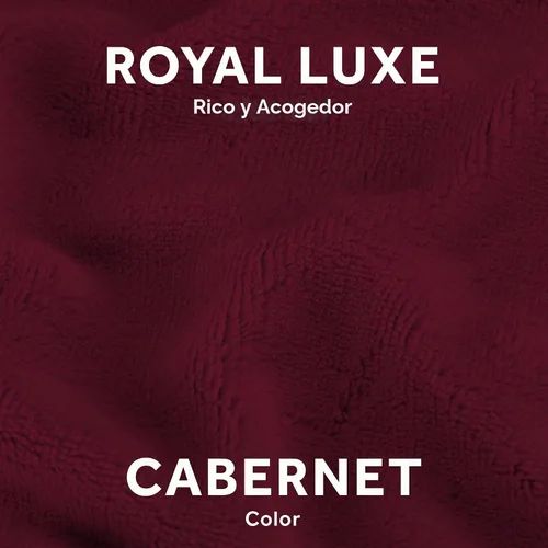 Vista 3 de Sunbeam Royal Luxe Cabernet - Manta térmica tamaño individual
