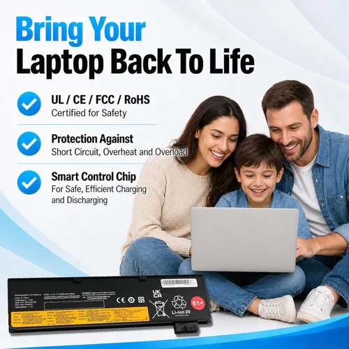 Vista 4 de 01AV423 01AV427 - Batería para Lenovo ThinkPad T480 T470 T580 T570 TP25 P51S