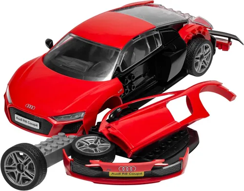 Vista 5 de Airfix J6049 Quickbuild Kits de Modelos de Autos de Plástico - Audi R8 Coupé - Kit de Fácil Montaje que se Ensambla a Presión, Auto Clásico