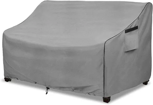 Vista 17 de okcool Funda para Mesa Auxiliar de Mimbre de Patio, Impermeable, Cuadrada, Funda para Mesa Auxiliar Pequeña de Patio, Adecuada para Mesa Auxiliar