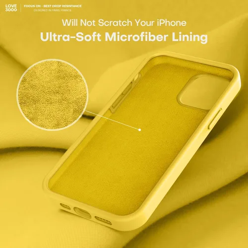 Vista 199 de LOVE 3000 Diseñada para Funda iPhone Air, Silicona Premium [Compatible con Magsafe][Forro de Microfibra Suave Anti-Rayones] Funda Protectora