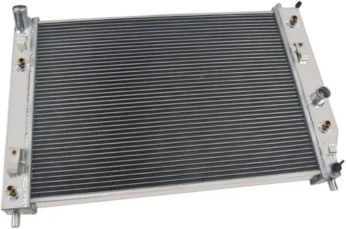 Vista 6 de Radiador de aluminio de 3 filas para Chevy Corvette C6 2005-2013 2010 6.0L 6.2L 7.0L V8, radiador de repuesto, radiador, radiadores