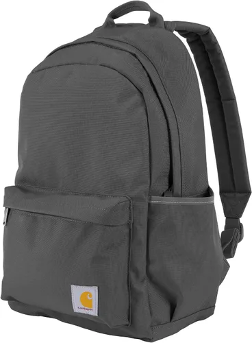 Vista 8 de Carhartt Mochila clásica para laptop de 21 L, duradera y resistente al agua con funda para laptop de 15 pulgadas, múltiples compartimentos Azul
