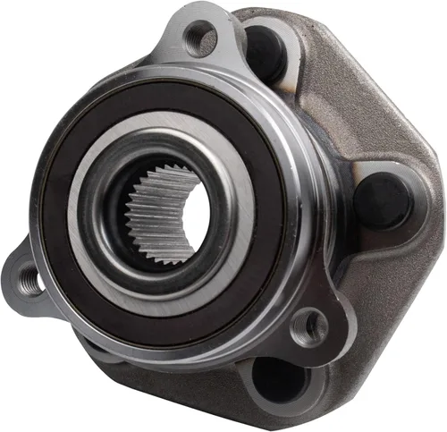 Vista 7 de TRQ Juego de 2 rodamientos de rueda delantera y conjunto de cubo compatible con Tesla 3 2020 Y 2018-2019 para Tesla 3 2020 Tesla Y AWD 2018-2019