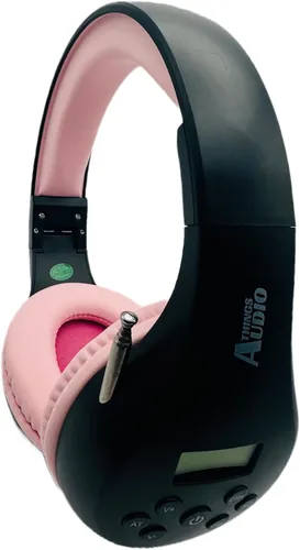 Vista 13 de Auriculares de radio FM personales portátiles con antena extraíble para gran recepción, caminar, trotar, relajarse, escuela, radio conversacional