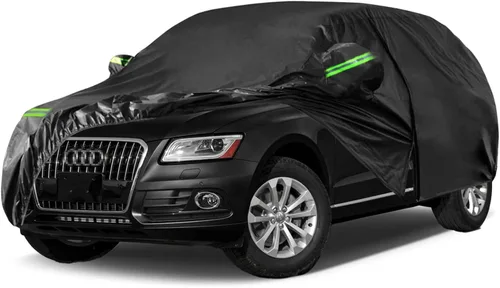 Vista 20 de Fundas impermeables para automóvil de repuesto para Fiat 1957-1975 500/500L/500F, 6 capas para todo tipo de clima, funda de automóvil con puerta