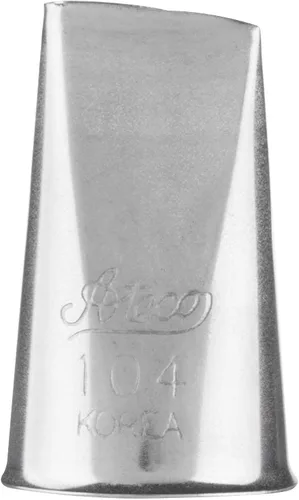 Vista 3 de Ateco Punta de pastelería para decoración de pétalos de rosa de tubo S/S #104S