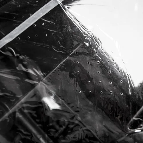 Vista 8 de Jeep Protector de lluvia para cochecito de correr, tamaño universal para adaptarse a la mayoría de cochecitos de correr, impermeable, resistente al