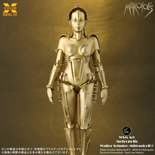 Vista 9 de X-Plus Metropolis Maschinenmensch - Kit de modelado de plástico, multicolor