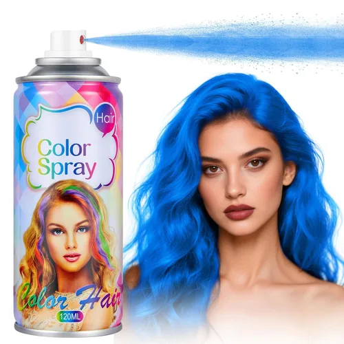 Vista 11 de Spray de color rojo para el cabello temporal para niños, mujeres y hombres