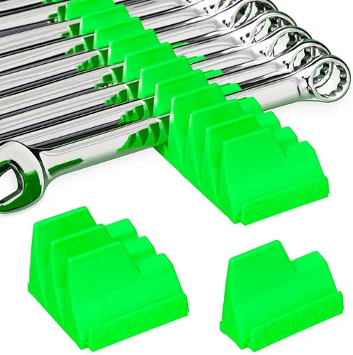 Vista 14 de Ernst Manufacturing Wrench Pro - Organizador modular de llaves inglesas para 40 llaves inglesas (Hi-Viz) - Fabricado en los Estados Unidos