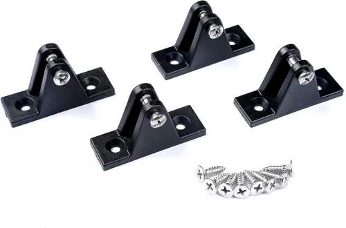 Vista 2 de Thorn Bisagra de cubierta superior para barco Bimini, accesorios de nailon de montaje plano, accesorios de montaje con diapositiva de mandíbula