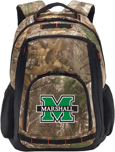 Vista 16 de Broad Bay University Logo Camo Backpack