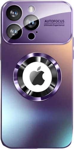 Vista 16 de Funda magnética para cámara de cristal para iPhone 11, color negro