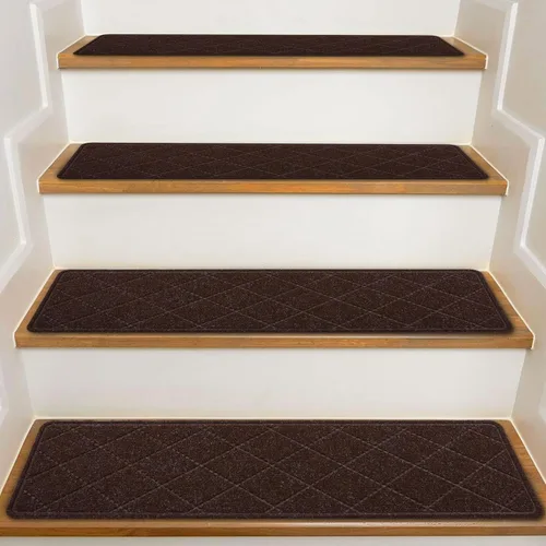 Vista 17 de Stair Treads for Wooden Steps Indoor, KOOTETA 1 Pack 20" X 32" Non Slip