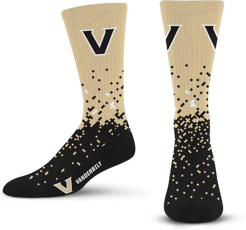 Vista 40 de For Bare Feet Calcetines de la NCAA para niños y niñas, unisex, Spray Zone Crew, para jóvenes