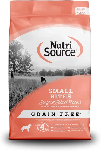 Vista 11 de NutriSource Alimento seco para perros sin granos, bocados pequeños, pollo y guisantes, 4 libras