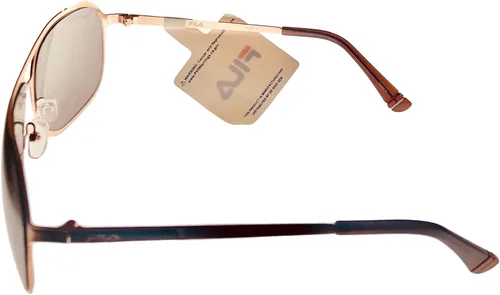 Vista 3 de Fila Gafas de sol de aviador cuadradas de oro mate SF9946 648X para hombre, Dorado mate