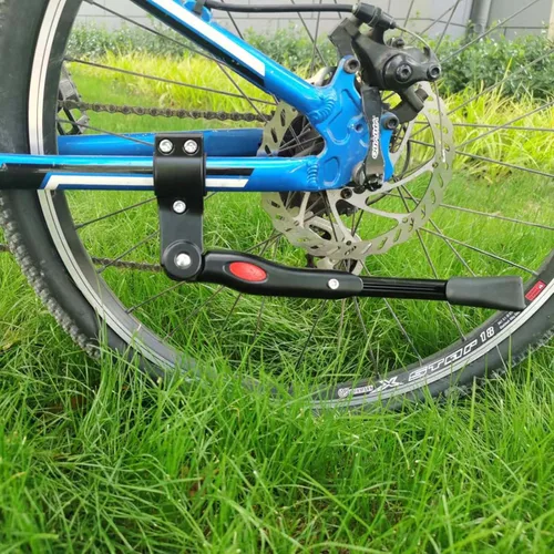 Vista 5 de Soporte de bicicleta de aluminio ajustable para bicicleta de 26 pulgadas, 27.5 pulgadas, 29 pulgadas, 700C, soporte para bicicleta de 26 pulgadas