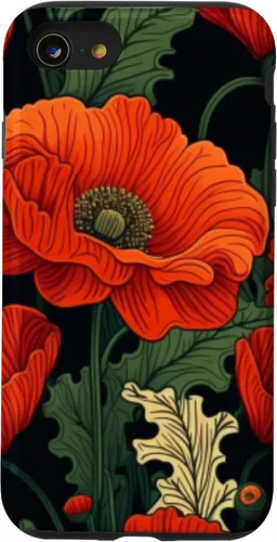 Vista 13 de Funda de flor de amapola para iPhone 15