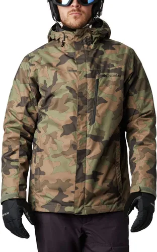 Vista 25 de Columbia - Chaqueta Whirlibird IV Interchange para hombre, impermeable y transpirable Estampado De Camuflaje Mod Verde Piedra