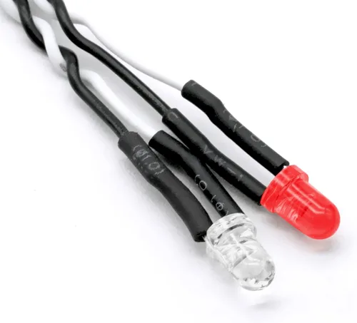Vista 6 de OGRC - Kit de faros delanteros y luces traseras LED RC para TRX4M 1/18 RC Crawler Car (blanco y rojo)